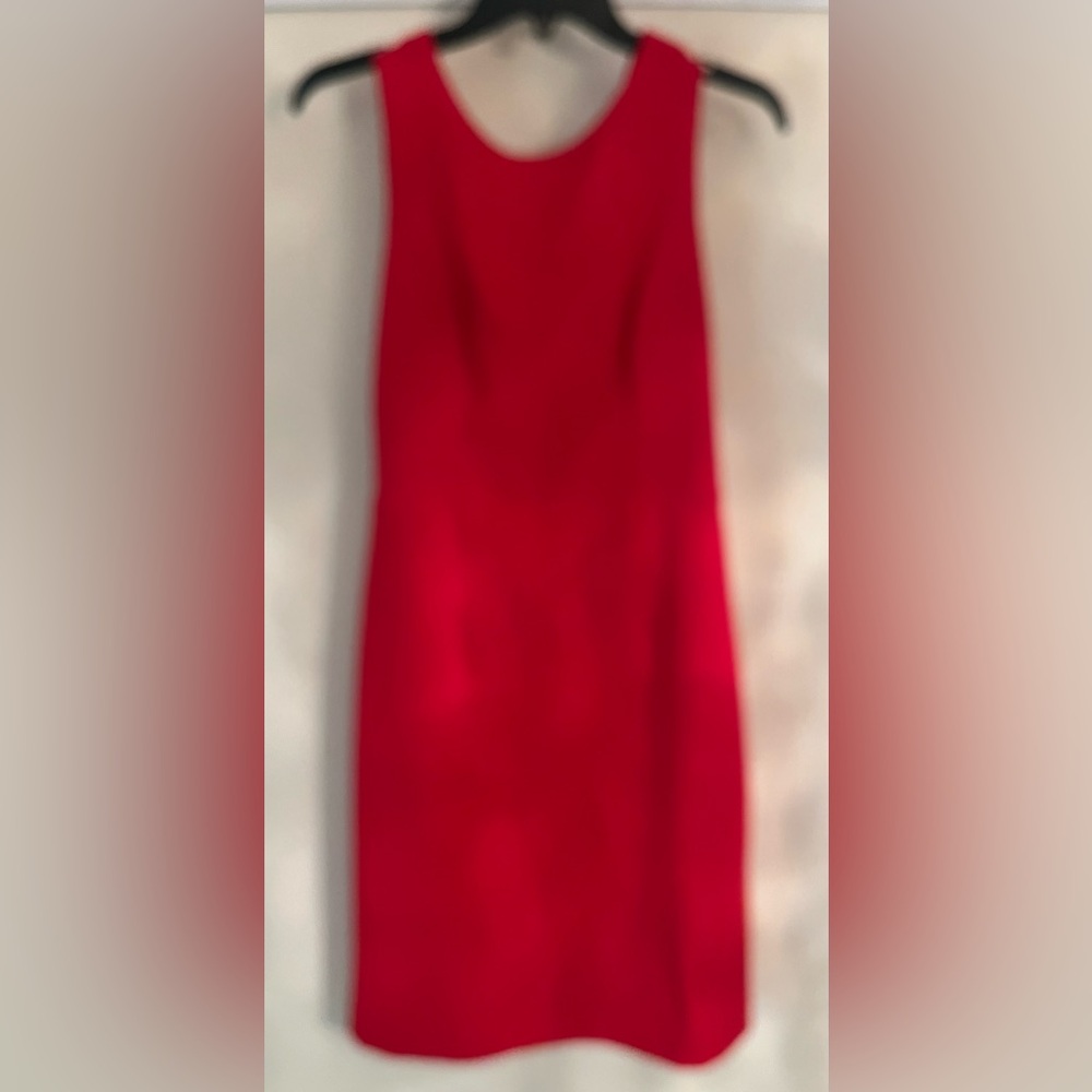 Elegant Red Women's Dress